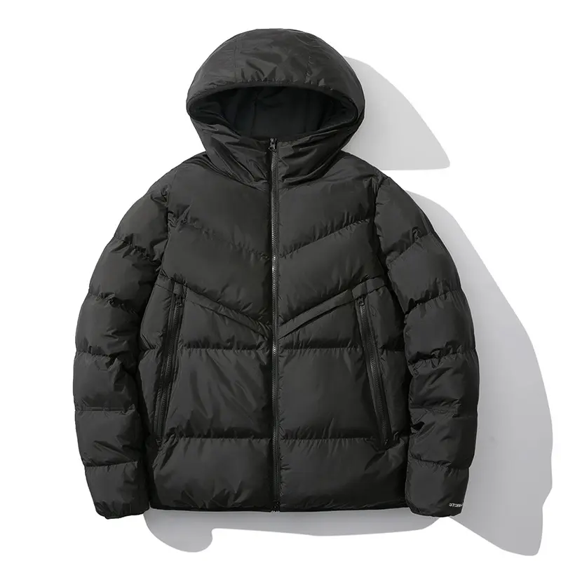 ZD contrast color waterproof down jacket men