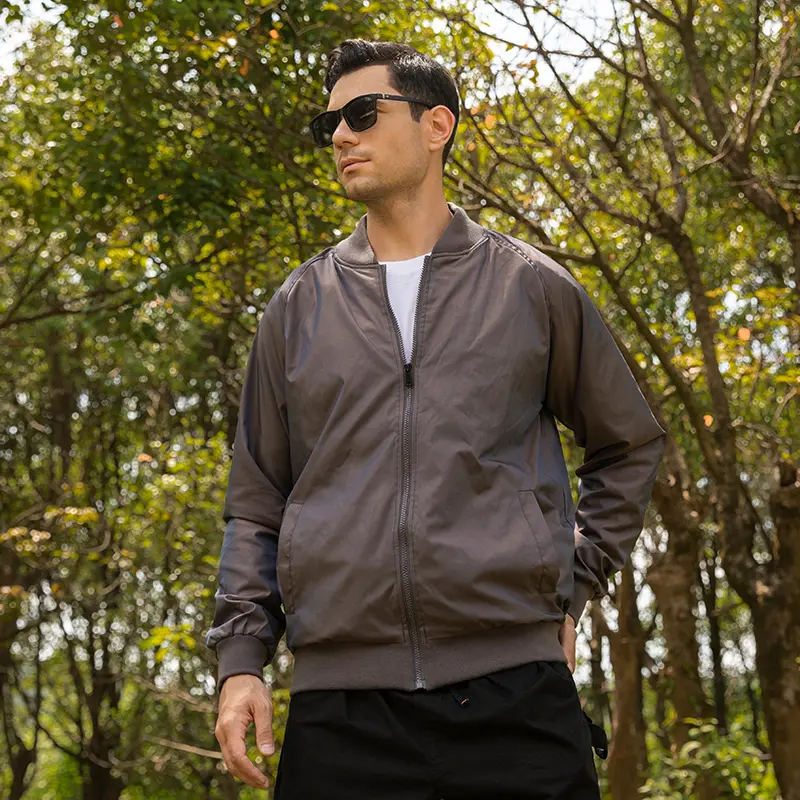 ZD mens windbreaker nylon jacket