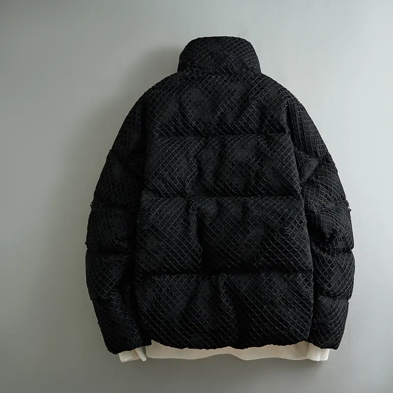 ZD stand collar down puffer jacket mens