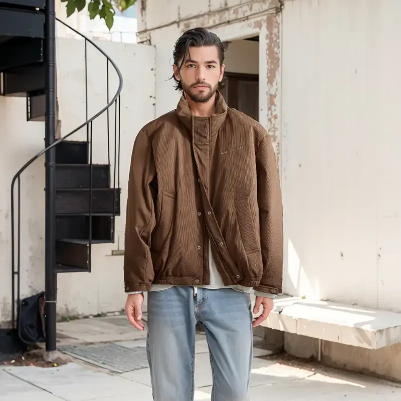 Stand Collar Men’s Puffer Down Jacket.jpg