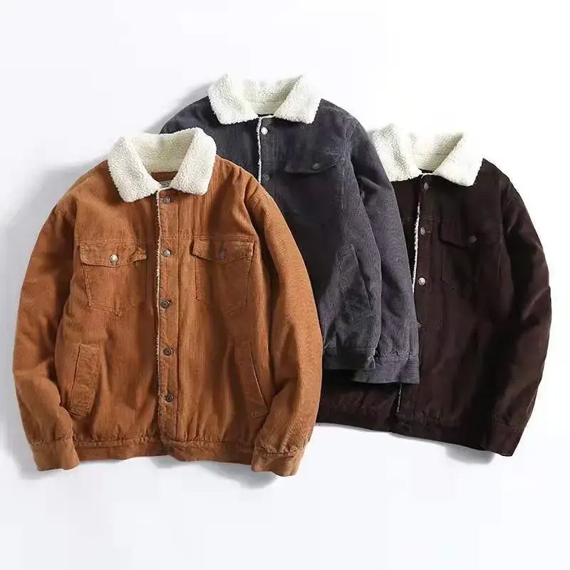 Sherpa Collar Classical Corduroy Jacket.jpg