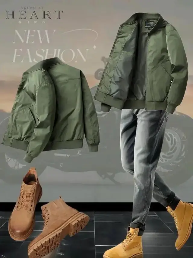 You don’t need too many spring jackets, these two are manly and fashionable enough