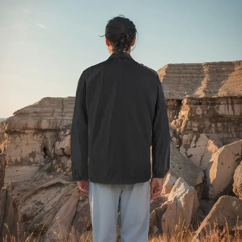 Black Windbreaker Coaches Jacket.jpg