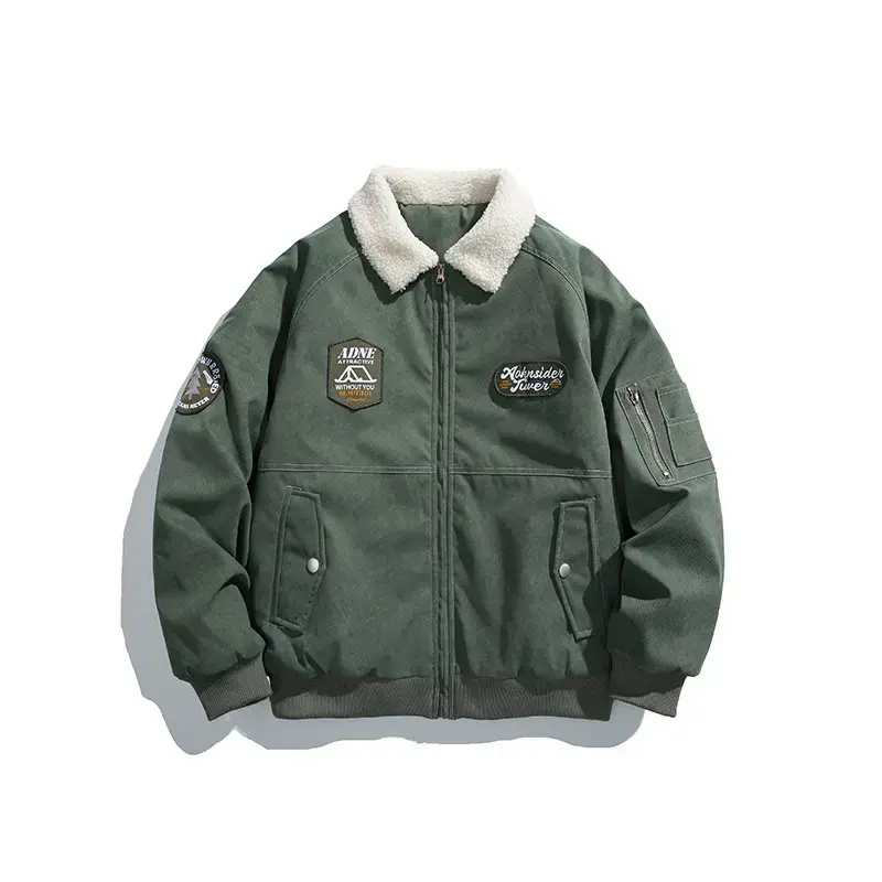 sherpa collar green bomber jacket.jpg