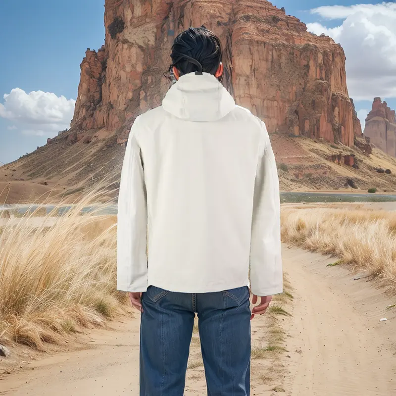 ZD Men's Windproof Waterproof Hiking Outdoor Jacket