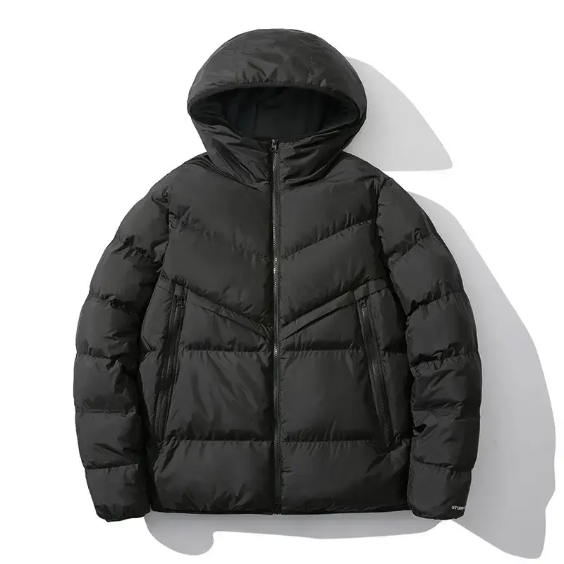 Contrast Color Waterproof Down Jacket Men.jpg