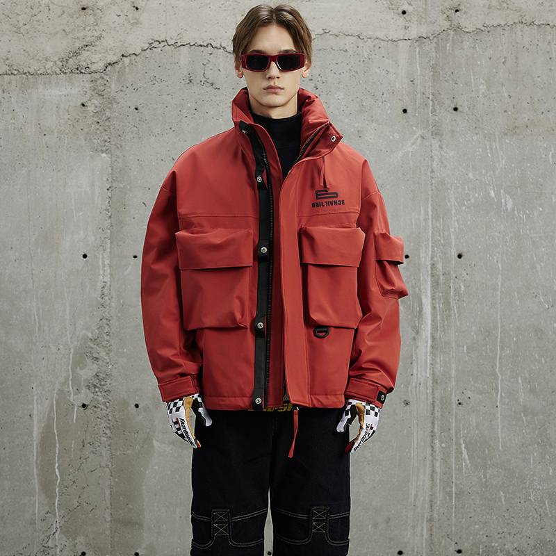 ZD winter outdoor waterproof down jacket for men