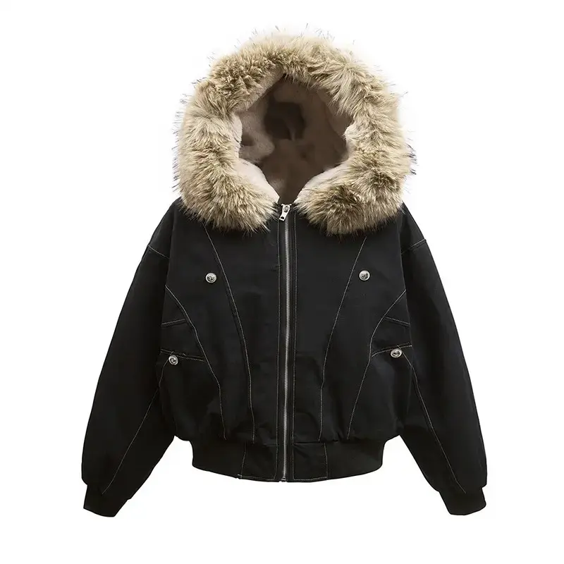 warm lining black puffer jacket with hood.jpg