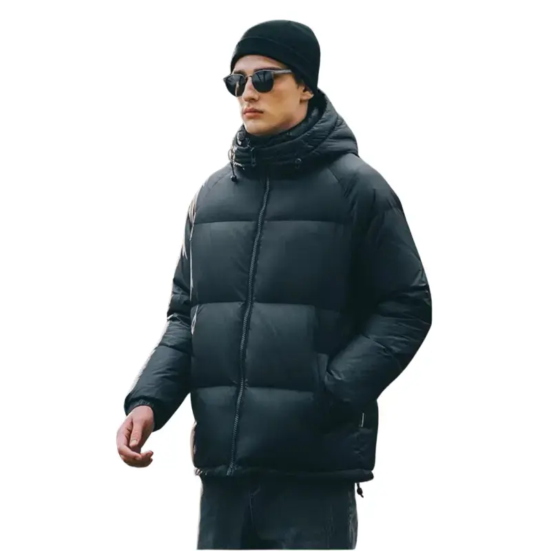 Waterproof Black Puffer Jacket For Men.jpg