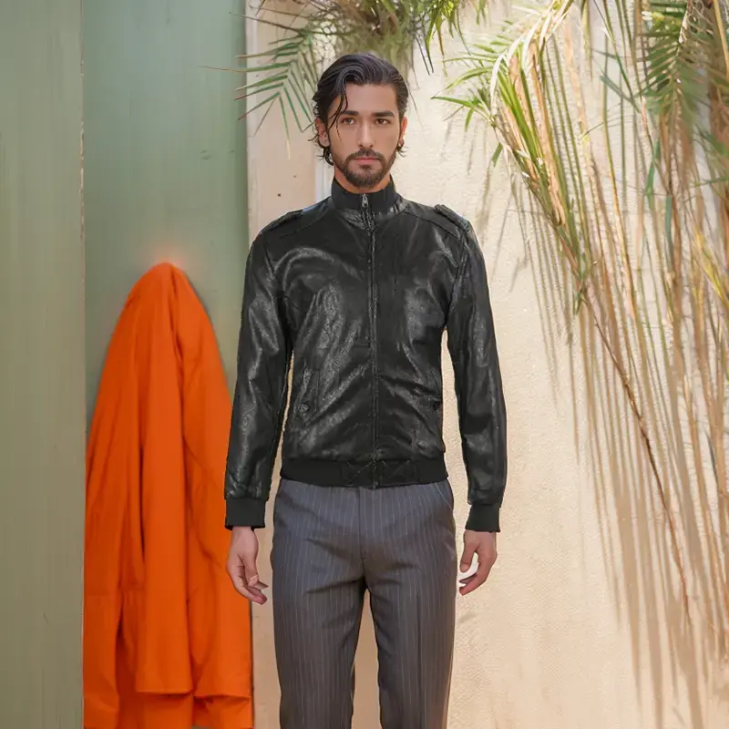 Custom Logo Black Leather Jacket.jpg